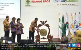 Presiden Jokowi Sentil Dirut BPJS Kesehatan di Kongres Persi - JPNN.com