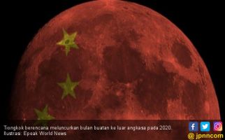 Bulan Tiruan Bikinan Tiongkok, Daya Pantul Lebih Kuat - JPNN.com
