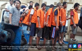 9 Pelaku Pengeboran Minyak Ilegal di Batanghari Ditangkap - JPNN.com