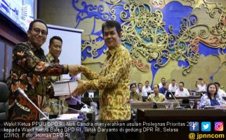 DPD RI Sampaikan Prolegnas Prioritas Tahun 2019 ke DPR RI - JPNN.com