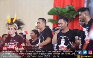 Tim Alpha Zona Papua: Bareng Jokowi Amin #2019TetapPancasila - JPNN.com