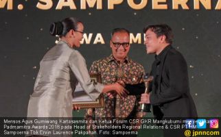 Aktif Bantu Korban Bencana, Sampoerna Raih Padmamitra Awards - JPNN.com