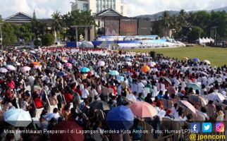 Halleluya! Langit Biru dan Semarak Misa Pesparani I - JPNN.com