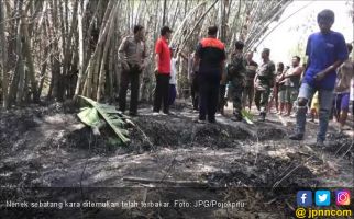 Nenek Sebatang Kara itu Terbakar di Tengah Kebun - JPNN.com