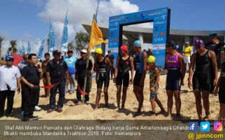 Kemenpora All Out Dukung Mandalika Triathlon - JPNN.com