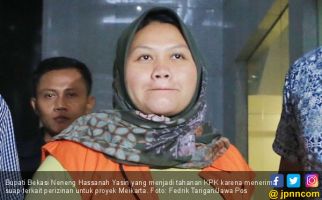 Didakwa Terima Suap Rp11 miliar, Neneng Hasanah Yasin Diam Seribu Bahasa - JPNN.com