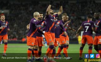 Manchester City Bikin Tottenham Memble di Wembley - JPNN.com
