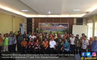 LTT Padi Meningkat, Kementan Beri Blora Bantuan Hortikultura - JPNN.com