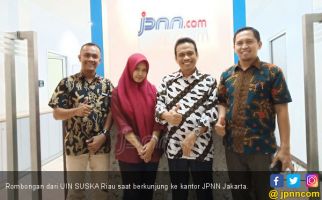 Jalin Silaturahmi, Dekan UIN SUSKA Riau Kunjungi Kantor JPNN - JPNN.com