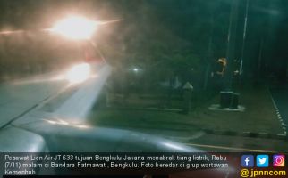 Pesawat Lion Air JT 633 Tabrak Tiang, Kesalahan AMC Bandara? - JPNN.com