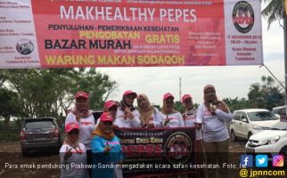 Emak-Emak Pendukung Prabowo-Sandi Gerilya ke Basis Lawan - JPNN.com