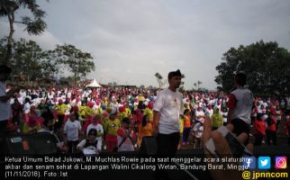 Balad Jokowi Gelar Silaturahmi dan Senam Sehat - JPNN.com
