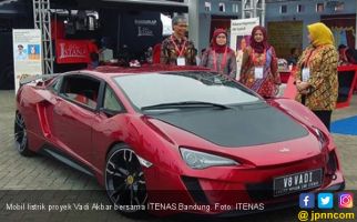 Sport Car Listrik Karya Adik Vidi Aldiano dan ITENAS Bandung - JPNN.com