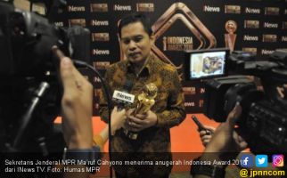 Perekat Nasionalisme, MPR Terima Indonesia Award 2018 - JPNN.com