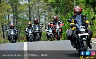 Suzuki GSX150 Bandit Uji Ketangguhan Ratusan Kilometer - JPNN.com