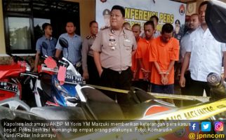 7 Kali Curi Motor, 4 Begal di Indramayu Dapat Hadiah - JPNN.com