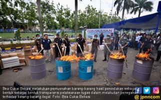 Bea Cukai Bekasi Musnahkan 3 Juta Batang Rokok Ilegal - JPNN.com