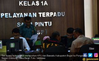 KPU dan Bawaslu Kabupaten Bogor Dilaporkan ke PN Cibinong - JPNN.com