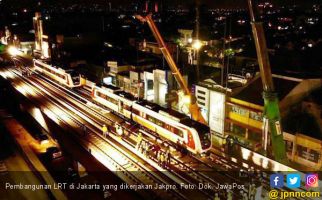 Ditjen Perkeretaapian Kemenhub Lakukan Pengujian Sarana LRT Jakarta - JPNN.com