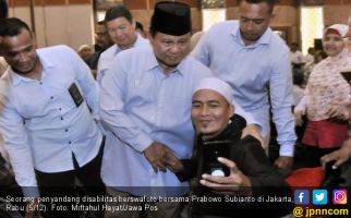 Munajat Penyandang Disabilitas demi Kemenangan Prabowo - JPNN.com