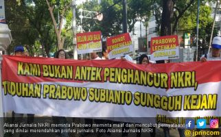 Aliansi Jurnalis NKRI Minta Prabowo Minta Maaf - JPNN.com