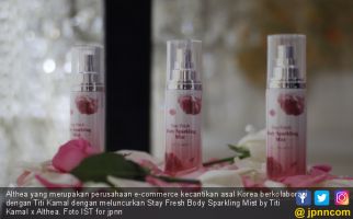 Gandeng Titi Kamal, Althea Luncurkan Stay Fresh Body Mist - JPNN.com