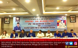 PAN Kalsel Ogah Dukung Prabowo, TKD Melapor ke Kiai Ma'ruf - JPNN.com