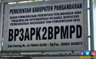 Nama Lembaganya BP3APK2BPMPD, Coba Ulangi! - JPNN.com
