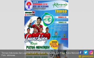 Launching Klub Raga Putra Menoreh Bersama Timnas dan Legenda - JPNN.com