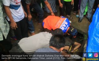 Tewas Ditabrak Pikap, Tubuh Darmanto Dibuang ke Parit - JPNN.com