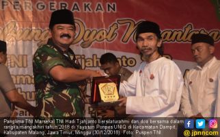 Panglima TNI Silaturahmi dan Doa Bersama di Ponpes UNIQ - JPNN.com