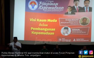 Rachmat HS Dorong Kaum Muda Jangan Cepat Putus Asa - JPNN.com