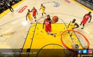 Cetak 44 Poin, Harden Bawa Rockets Menang OT Atas Warriors - JPNN.com