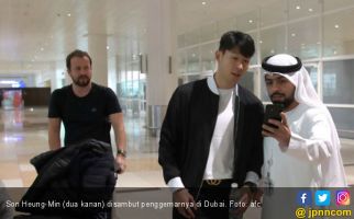 Piala Asia 2019: Son Heung-Min Mendarat di Dubai - JPNN.com