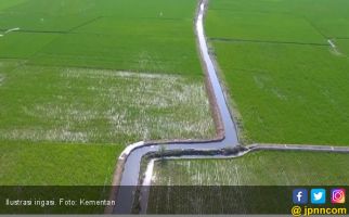 2019, Kementan Rehabilitasi 67 Ribu Hektare Irigasi Tersier - JPNN.com