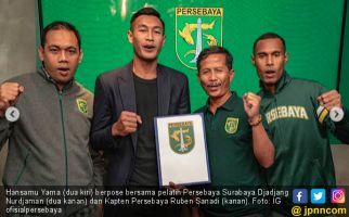 Bela Persebaya, Hansamu Yama Kenang Kali Pertama Jadi Bonek - JPNN.com