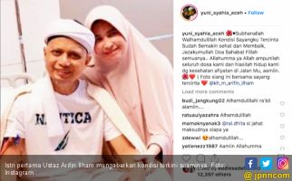 Istri Pertama Kabarkan Kondisi Terkini Ustaz Arifin Ilham - JPNN.com