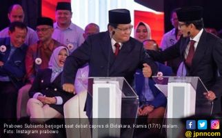Berapa Kali Prabowo Subianto Joget jika Debat Pilpres Tanpa Kisi-Kisi Pertanyaan?  - JPNN.com