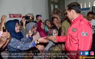 Berkunjung ke Garut, Jokowi Tinjau Proyek Kereta - JPNN.com