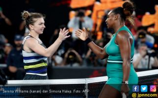 Serena Williams Butuh Waktu 1 Jam 47 Menit Kalahkan Simona Halep di 16 Besar Australian Open - JPNN.com