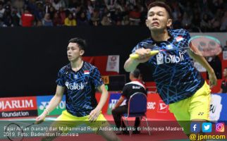 8 Besar Indonesia Masters: Minions di Mata Fajar dan Rian - JPNN.com