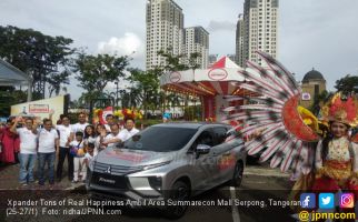 Roadshow Penutup Xpander Tons of Real Happiness Ambil Area Summarecon Mall Serpong - JPNN.com