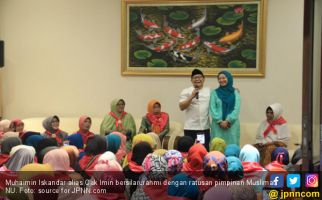 Ratusan Muslimat NU Kumpul di Rumah Cak Imin, Cerita soal PKB Sampai Kuburan - JPNN.com