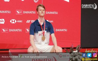 Anders Antonsen, Bule Denmark yang Tak Percaya Bisa Juara di Istora - JPNN.com