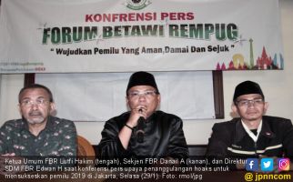 Jelang Pemilu, FBR Luncurkan Program Jaga Kampung untuk Tangkal Hoaks - JPNN.com