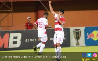 Curhat Bintang Madura United Andik Vermansah usai Cetak Gol - JPNN.com