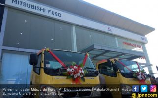 KTB Resmikan Dealer Eksklusif Pertama Mitsubishi Fuso di Indonesia - JPNN.com