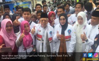 Ma'ruf Amin Optimistis 01 Menang di Sumatera Barat - JPNN.com