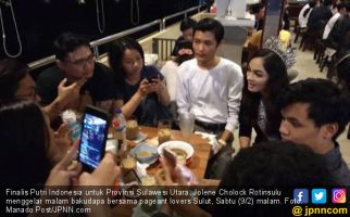 Jolene Tampil Menawan Saat Gelar Malam Bakudapa dengan Pageant Lovers Sulut - JPNN.com