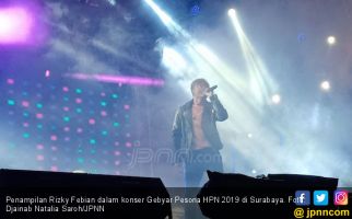 Rizky Febian Bikin Histeris Penonton Gebyar Pesona HPN 2019 - JPNN.com